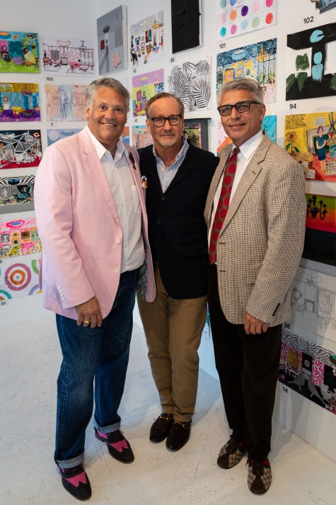 Patrick Dragonette, Doug Meyer and Charles Tucker