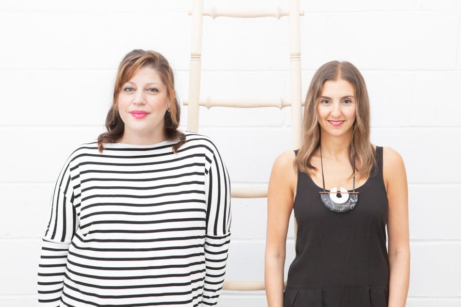 Sight Unseen founders Jill Singer and Monica Khemsurov