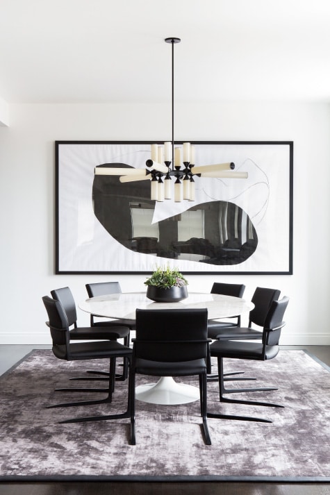 Tribeca dining room by Chango & Co.