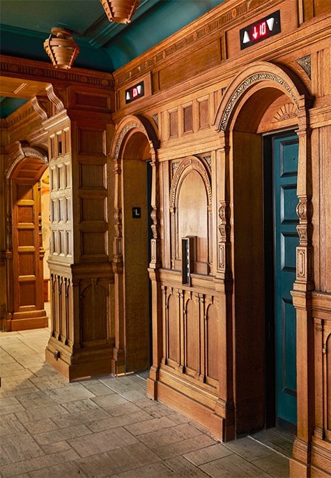 Freehand New York elevators