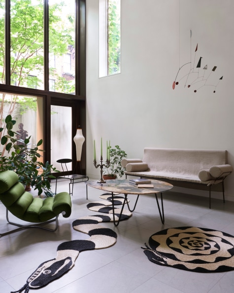 Living room design by Hyman and Herrero