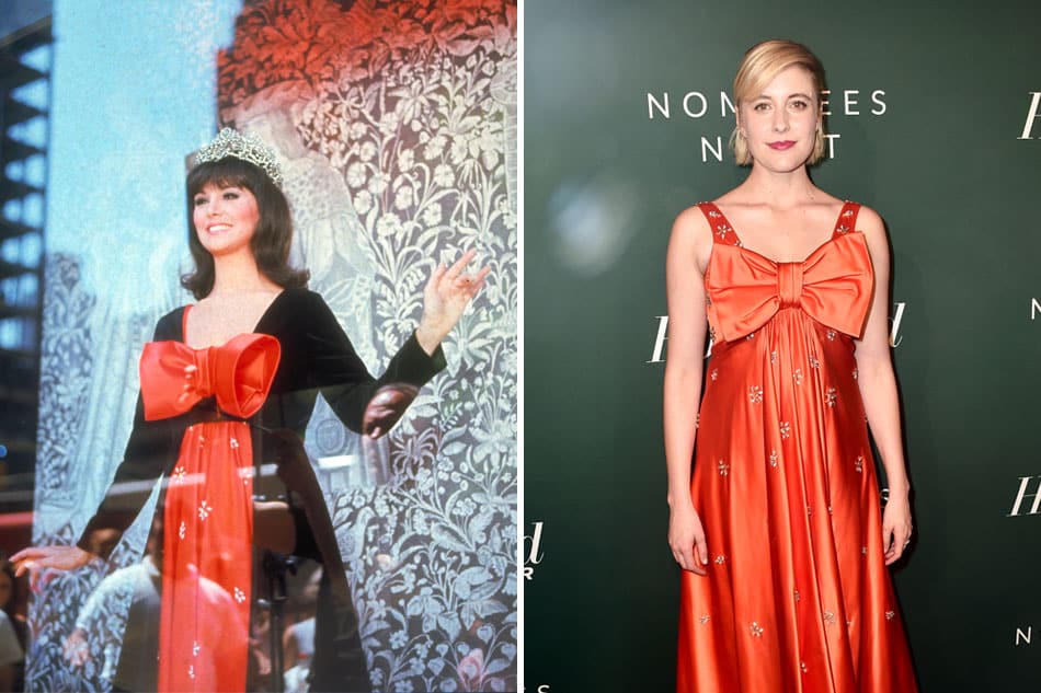 Marlo Thomas and Greta Gerwig