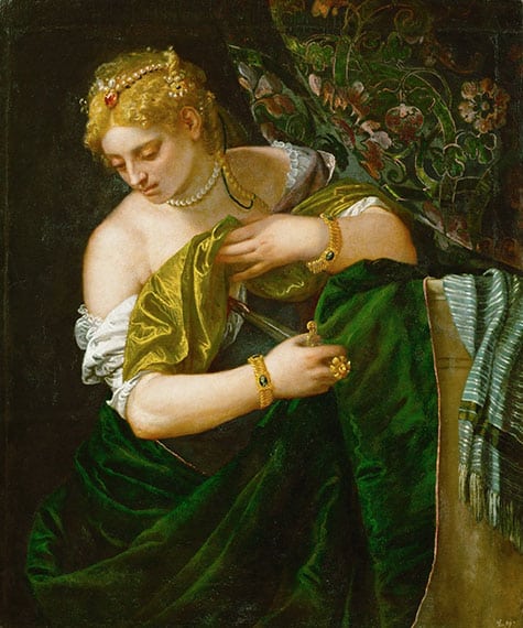Lucretia, 1580-1583, by Paolo Veronese