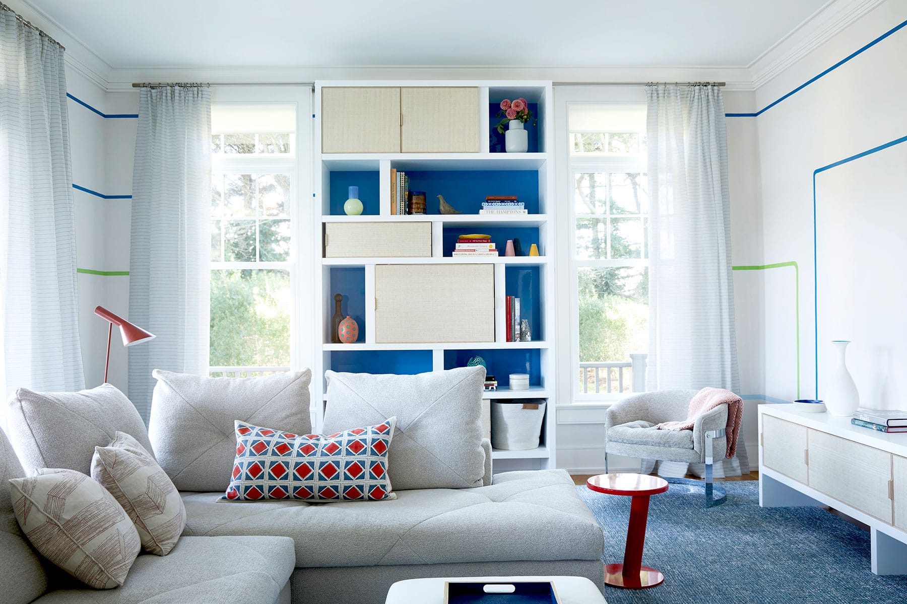 Bridgehampton family room by Pepe Lopez