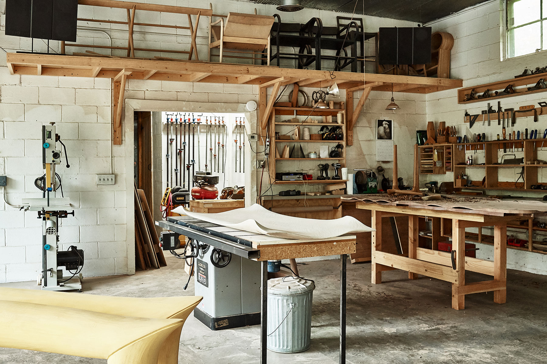 Christopher Kurtz's woodshop
