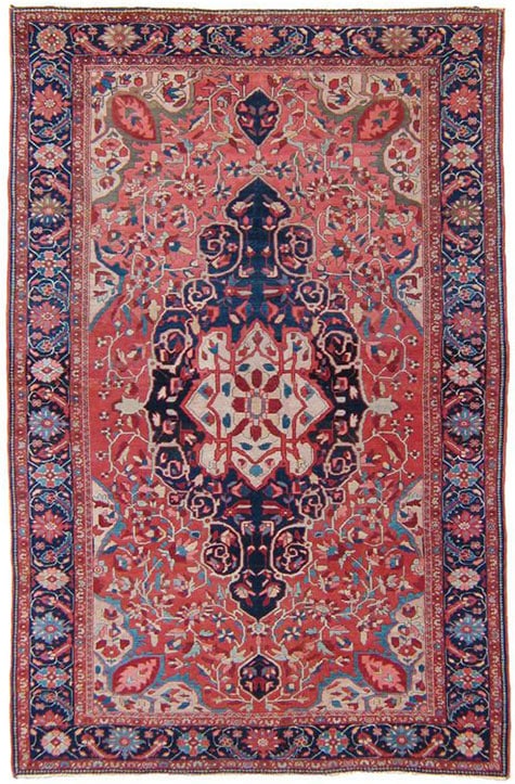 Sarouk Farahan rug, late 19th century