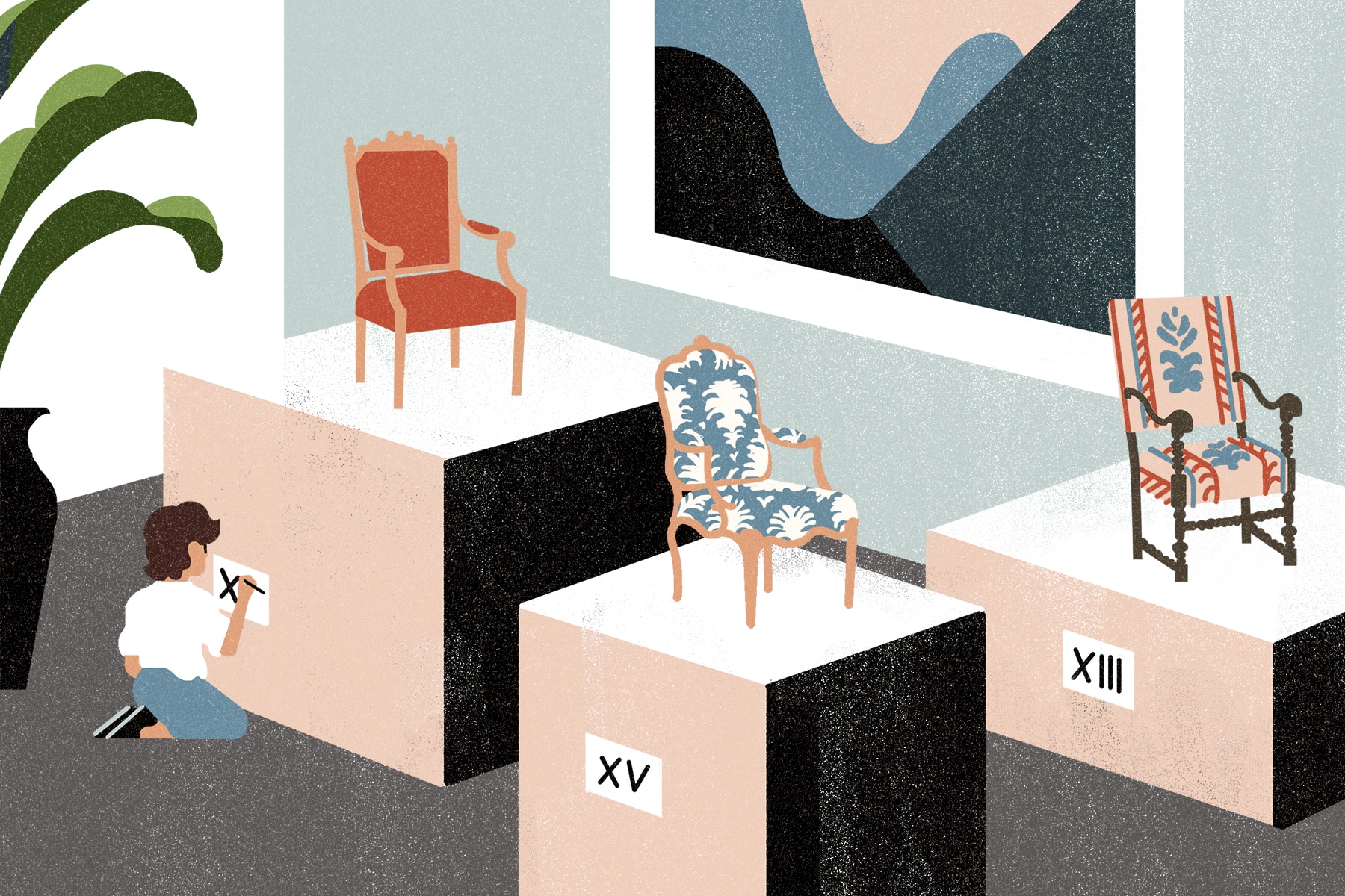 At age 7, Philippe Costamagna could recognize the difference between Louis XVI, Louis XIII and Louis XV furniture.