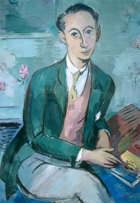Paul Strecker portrait of Christian Dior