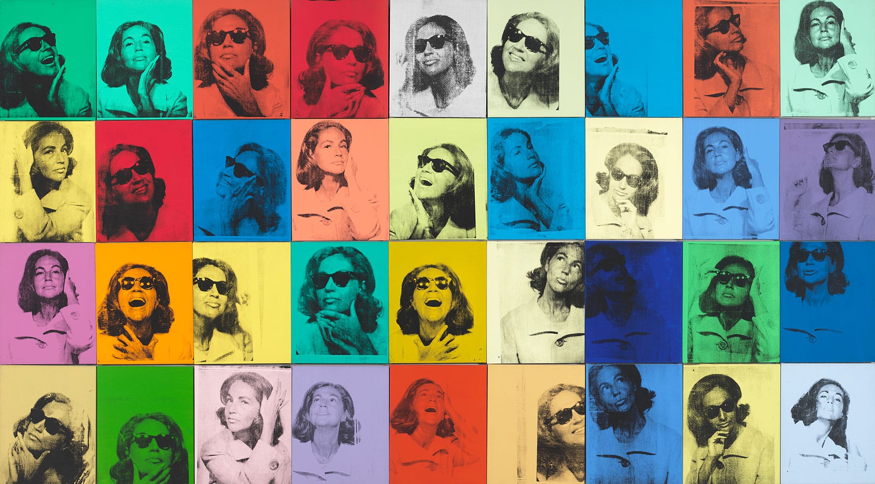 Ethel Scull 36 Times, 1963, by Andy Warhol