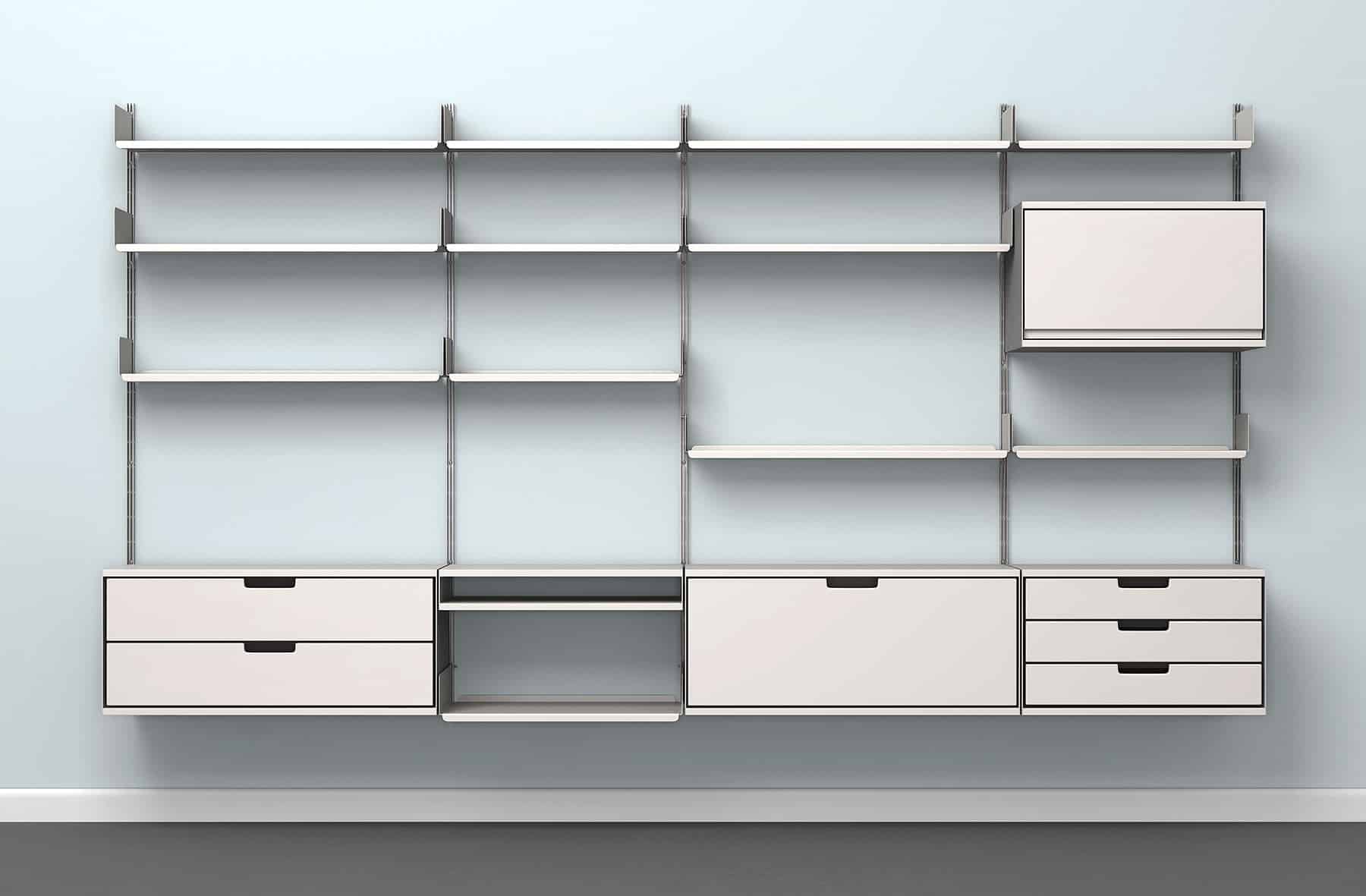Dieter Rams Philadelphia Museum of Art Principled Design 606 universal shelving system Vitsœ