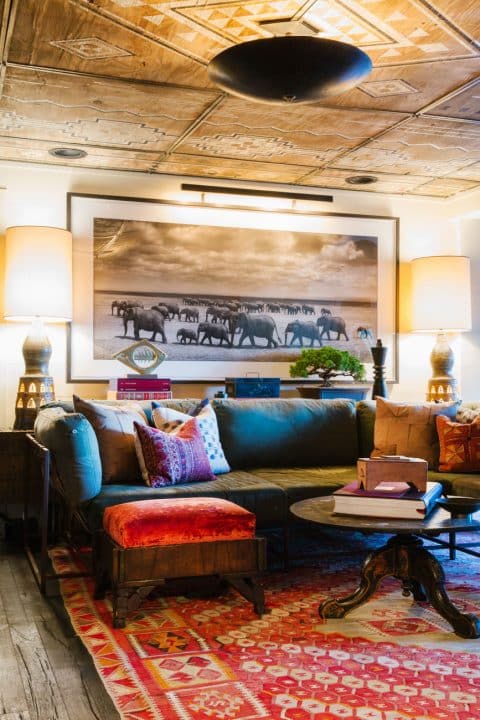 living room by Hammer and Spear