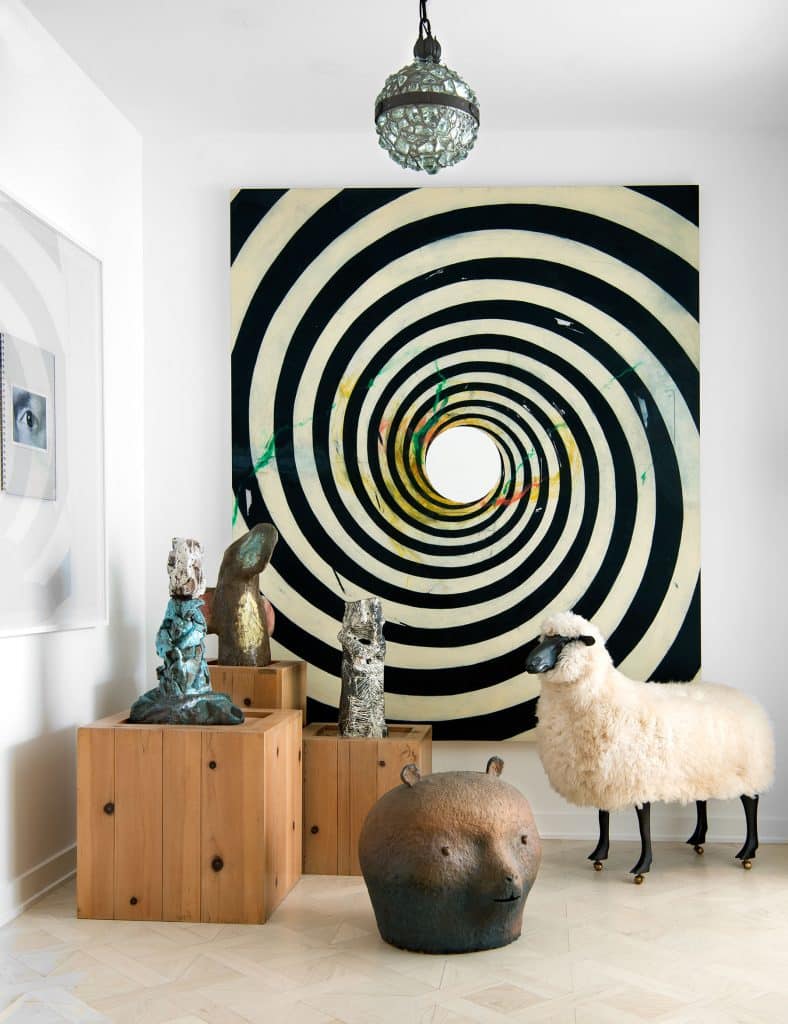 Firooz Zahedi's LA entryway