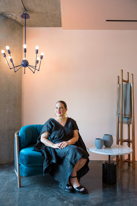 Artelinea founding partner Andrea Cesarman