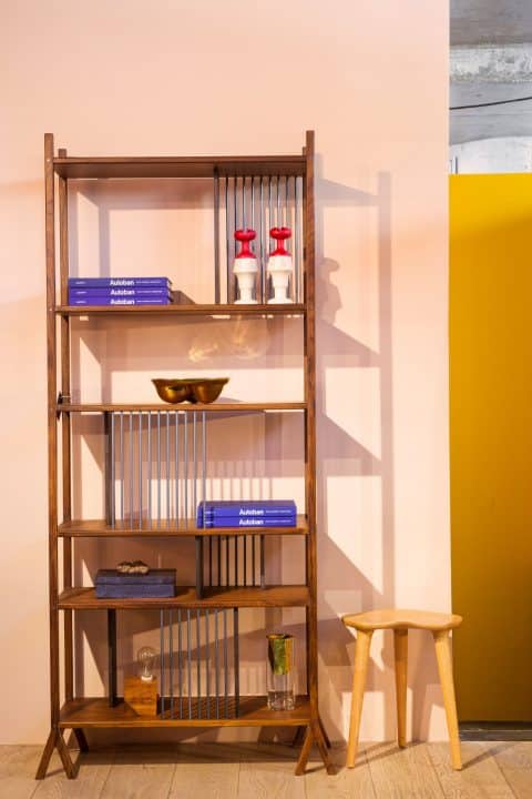 A bookshelf designed by Comité De Proyectos