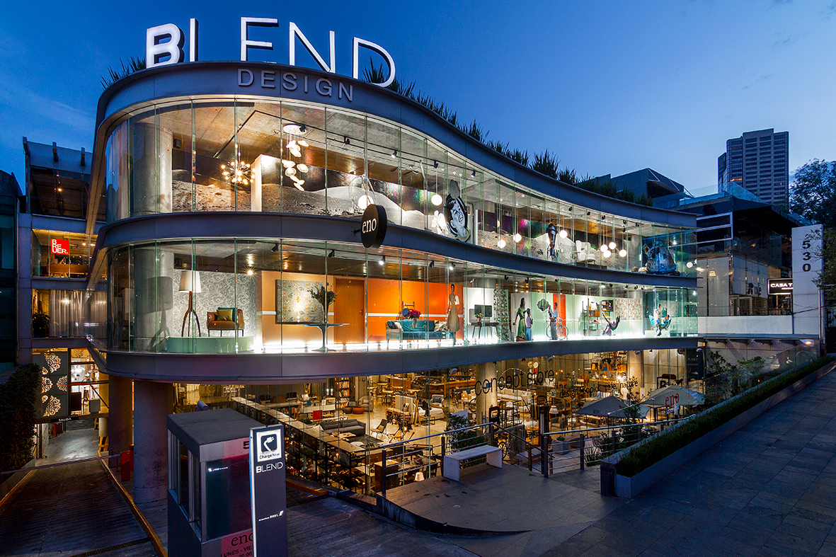 The Blend Building in Mexico City