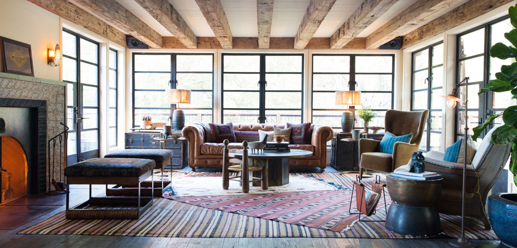 Blake Myscoskie living room by Hammer and Spear