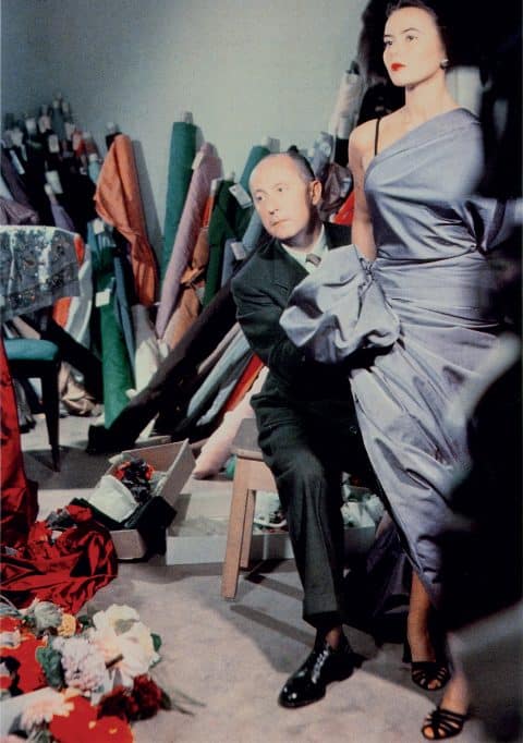 Christian Dior with the model Sylvie