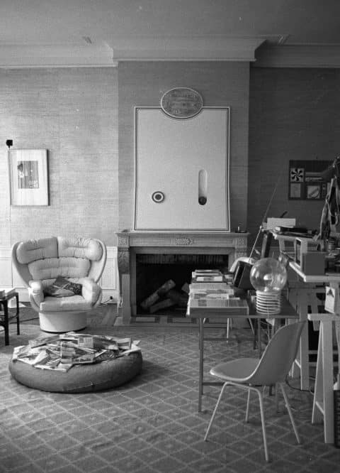 Karl Lagerfeld's apartment 1969