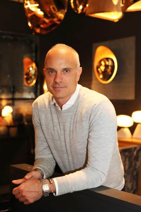 Interior designer decorator Phillip Thomas portrait Maison Gerard