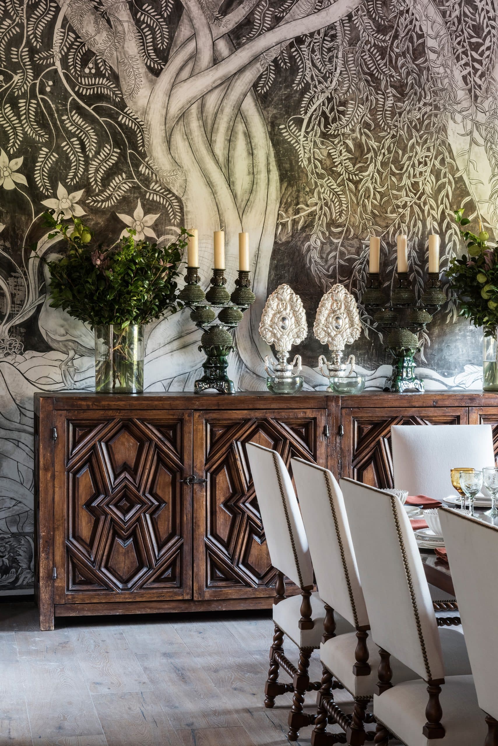 Paris Designer Luis Laplace Enlivens Old-World Rooms with Art