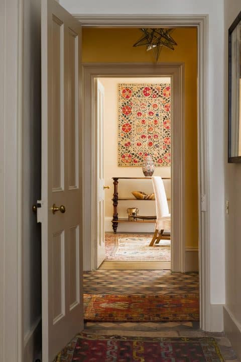 The hallway of an Oxfordshire home, by Hugh Leslie