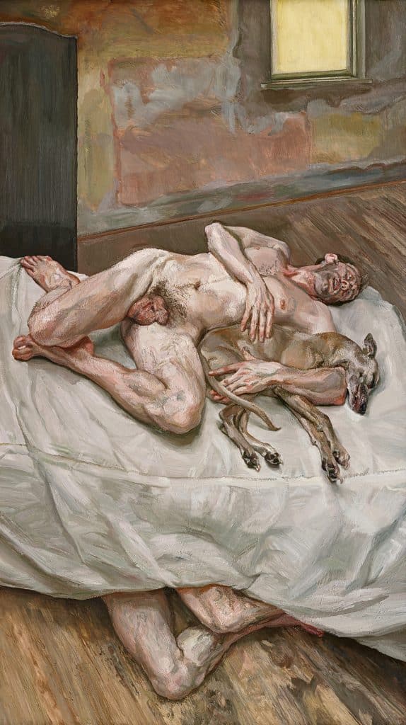 Lucian Freud: Monumental Acquavella Galleries Sunny Morning, Eight Legs