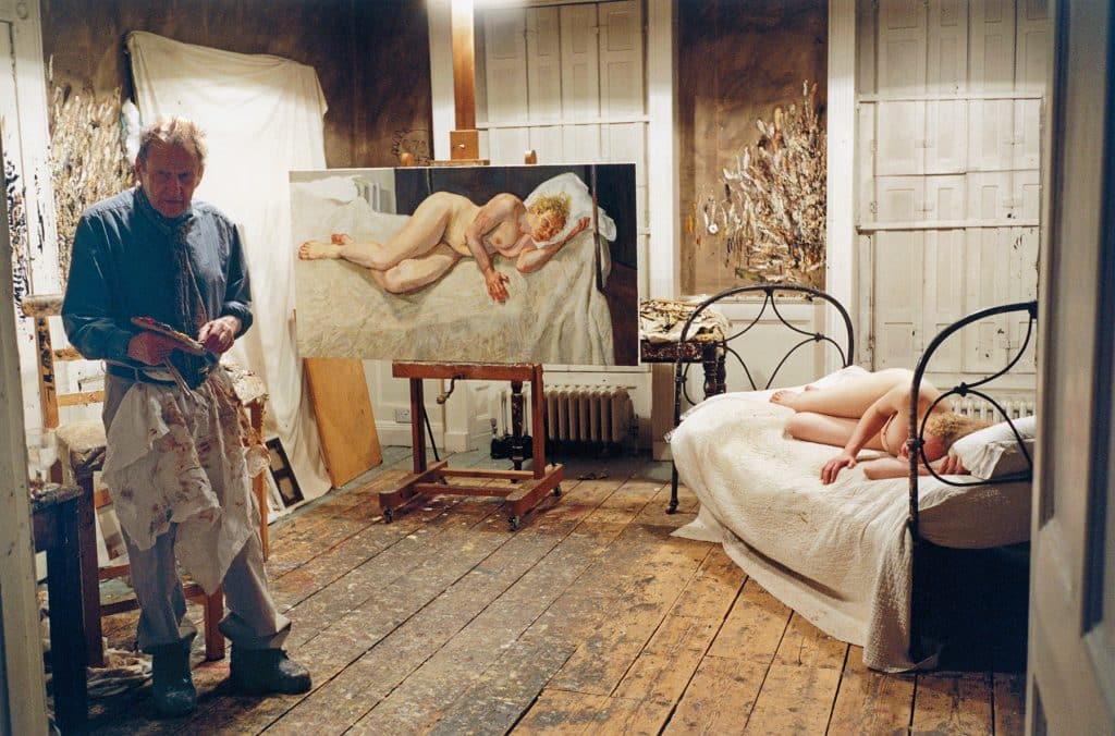 Lucian Freud: Monumental Acquavella Galleries Ria, Naked Portrait Ria Kirby