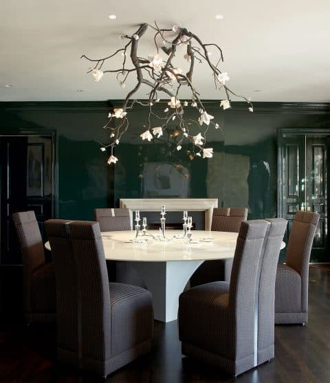 Joe Nahem of Fox-Nahem Associates dining room