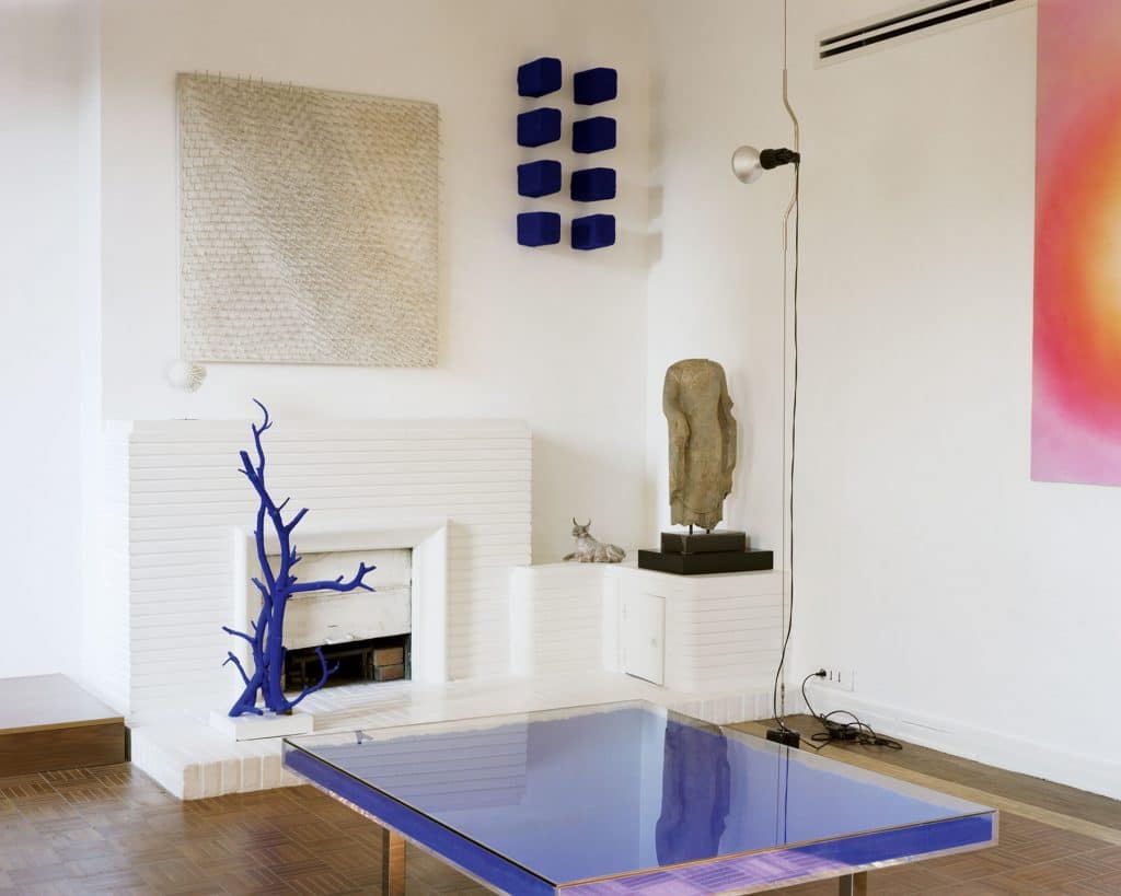 Yves Klein's Paris home