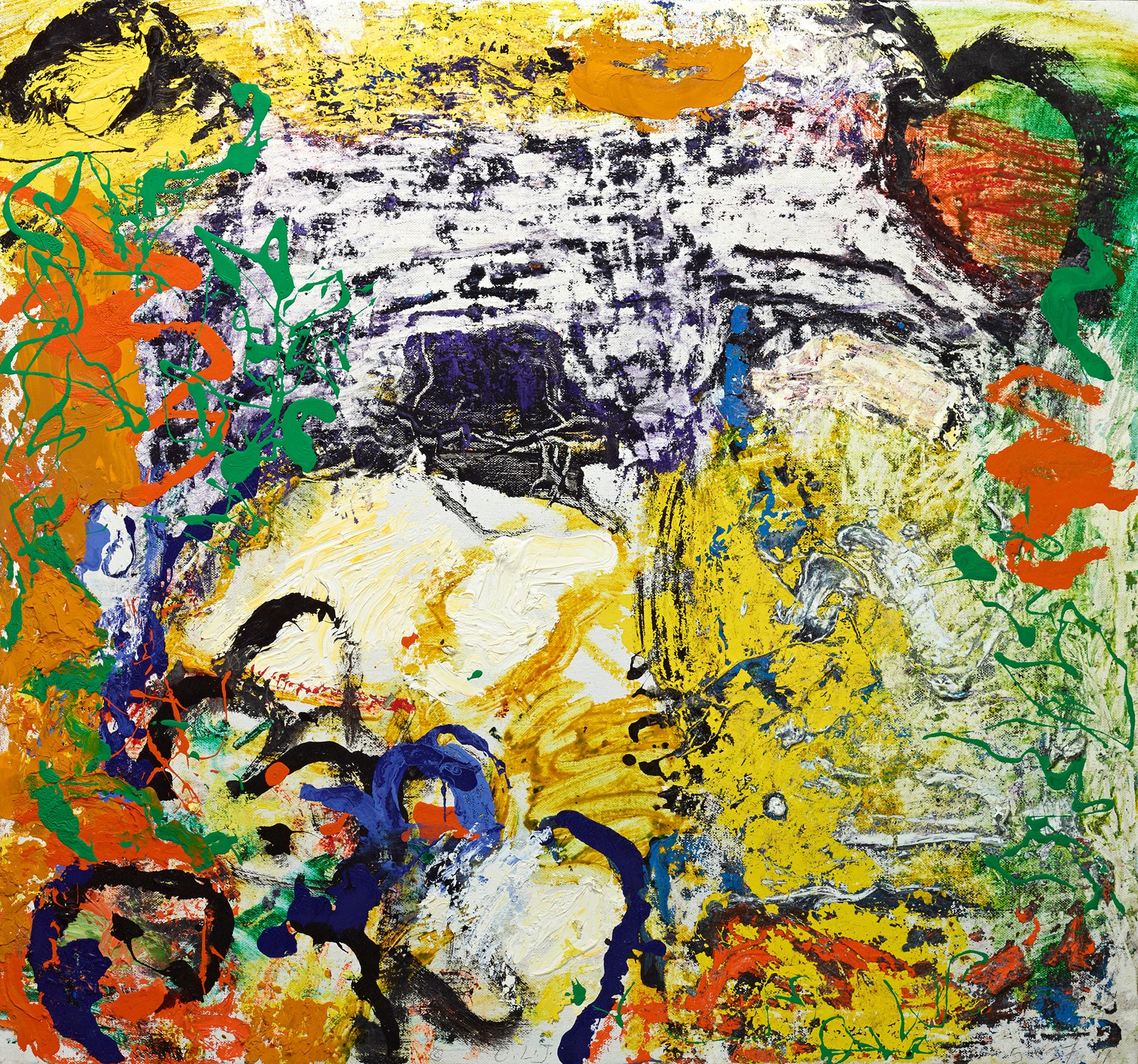 For Oliver Lee Jackson, Painting Is a Fierce and Sacred Matter