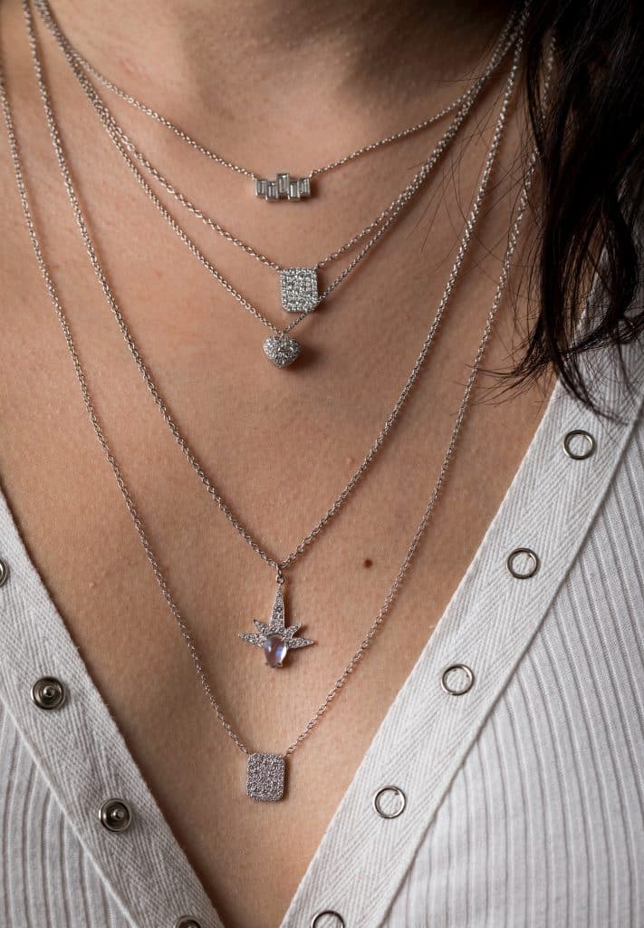 Finn New York layered necklaces