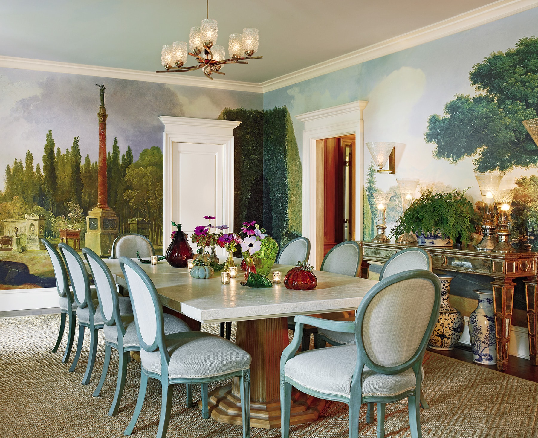 Bunny Williams Love Affairs with Houses Abrams country house dining room