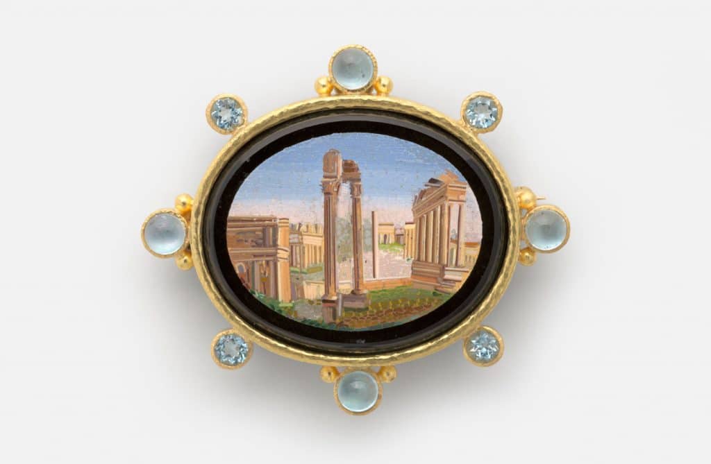 Pendant depicting the Roman Forum