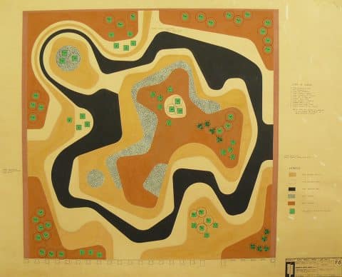 Burle Marx's 1983 Plan for a Rooftop Garden