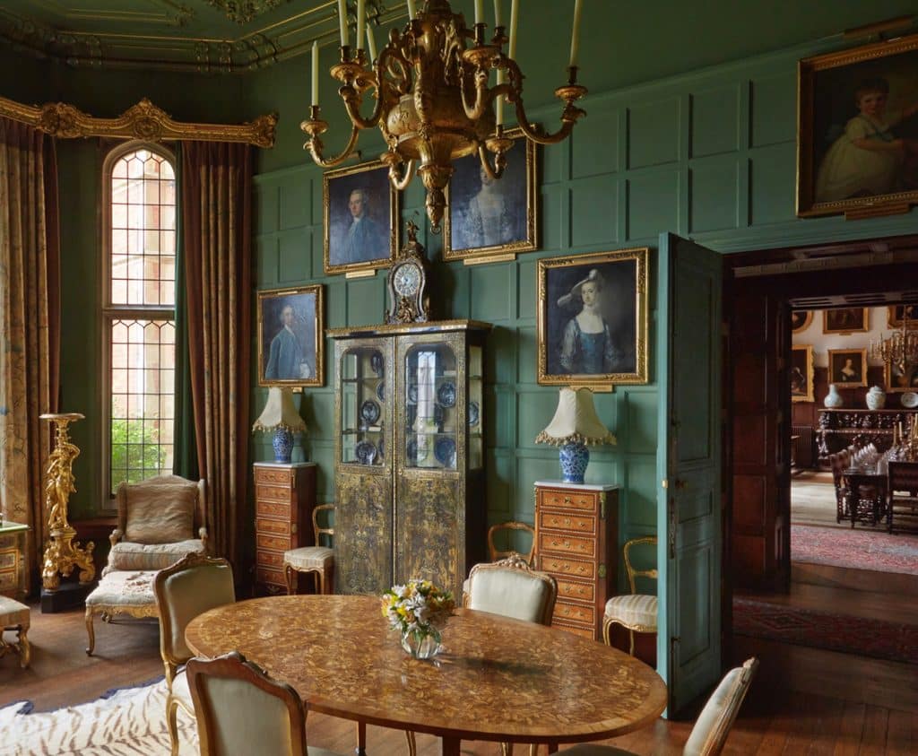 Morning Room at Madresfield Court