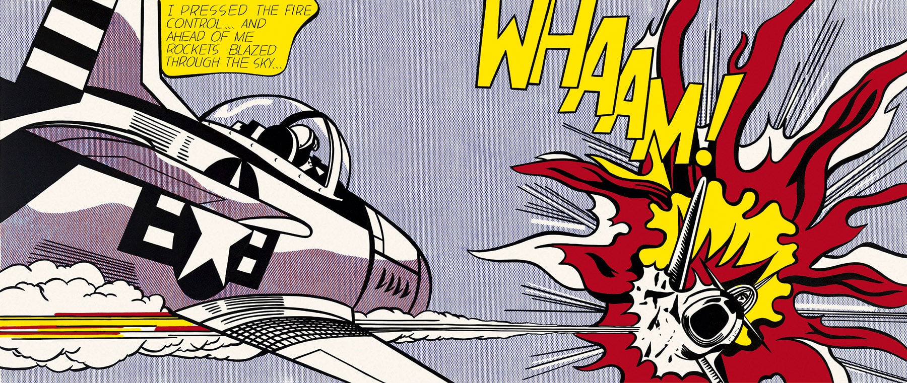 Roy Lichtenstein "Whaam" Painting