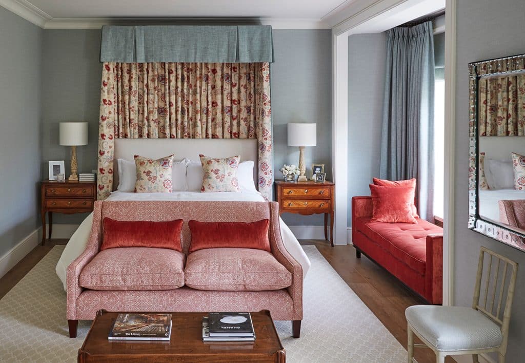 Master Bedroom at the Notting Hill Rental Residence