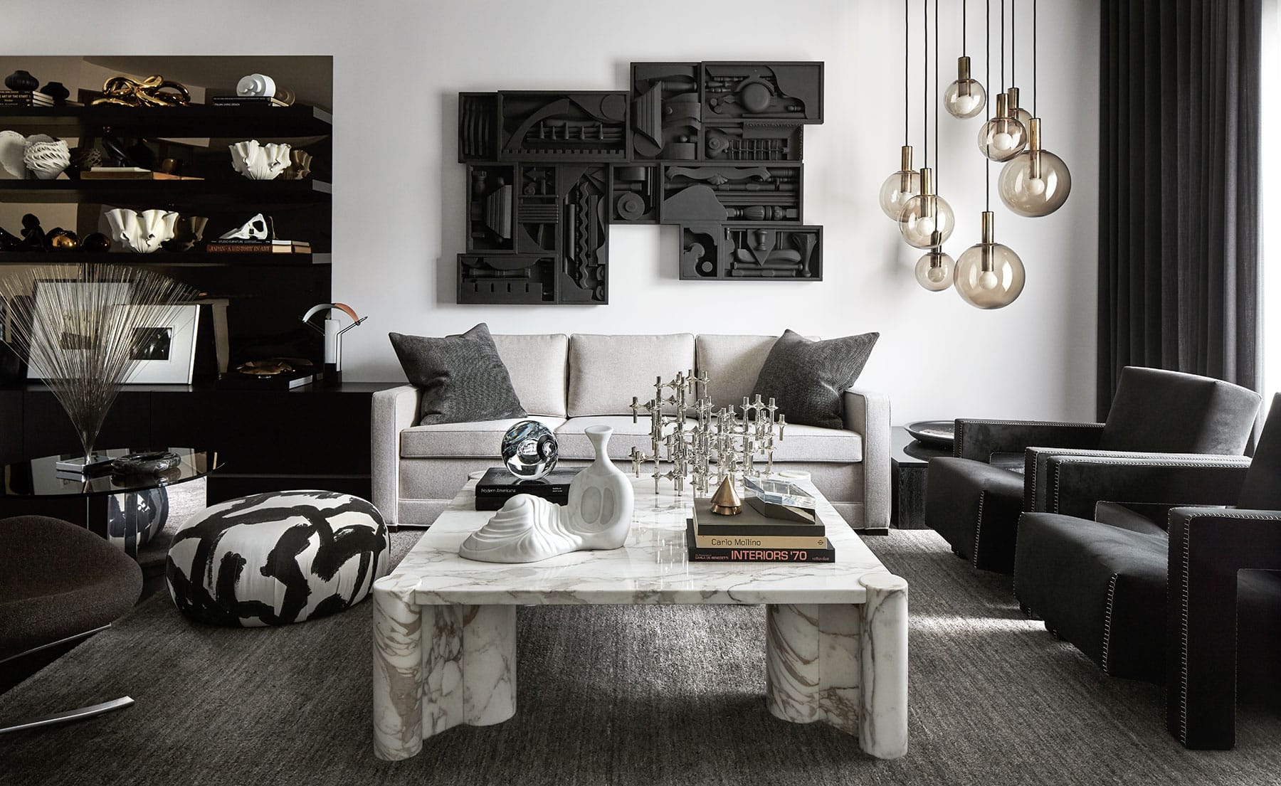 Vern + Vera's Sean Cowan and Eric Silverstrim living room
