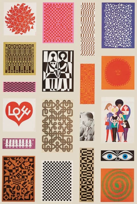 1972 Poster Promoting Herman Miller's Environmental Enrichment Panels