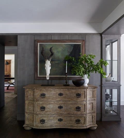Dresser in a Thruway in a Michael Del Piero–designed residence in Fond du Lac, Wisconsin