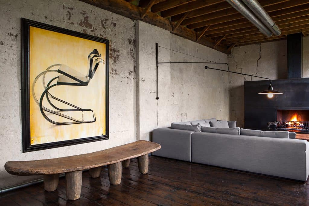 Living Room at a Chicago Residence, Designed by Michael Del Piero