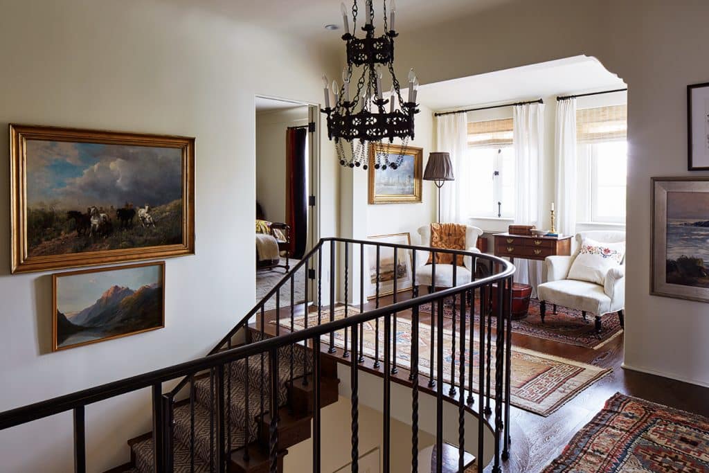 Interior of a Los Angeles home designed by Mona Hajj