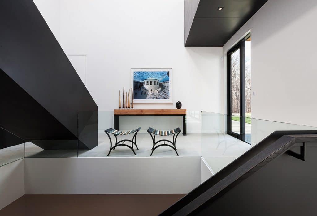 Entryway of MDD's Lake Minnetonka home