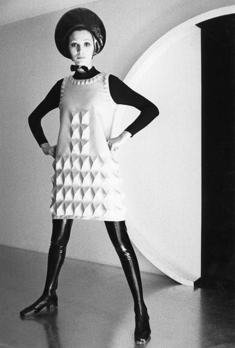 The Cardine dress, shot in 1968