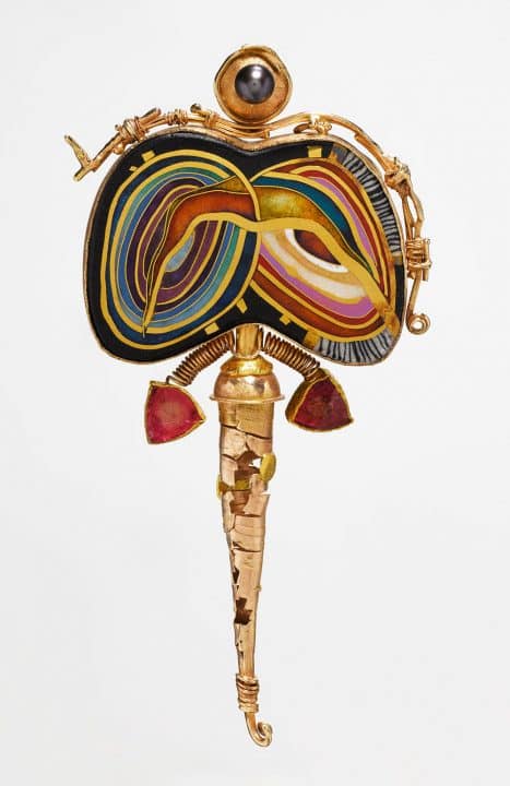 William Harper's 1993 Fabergé's Twins brooch