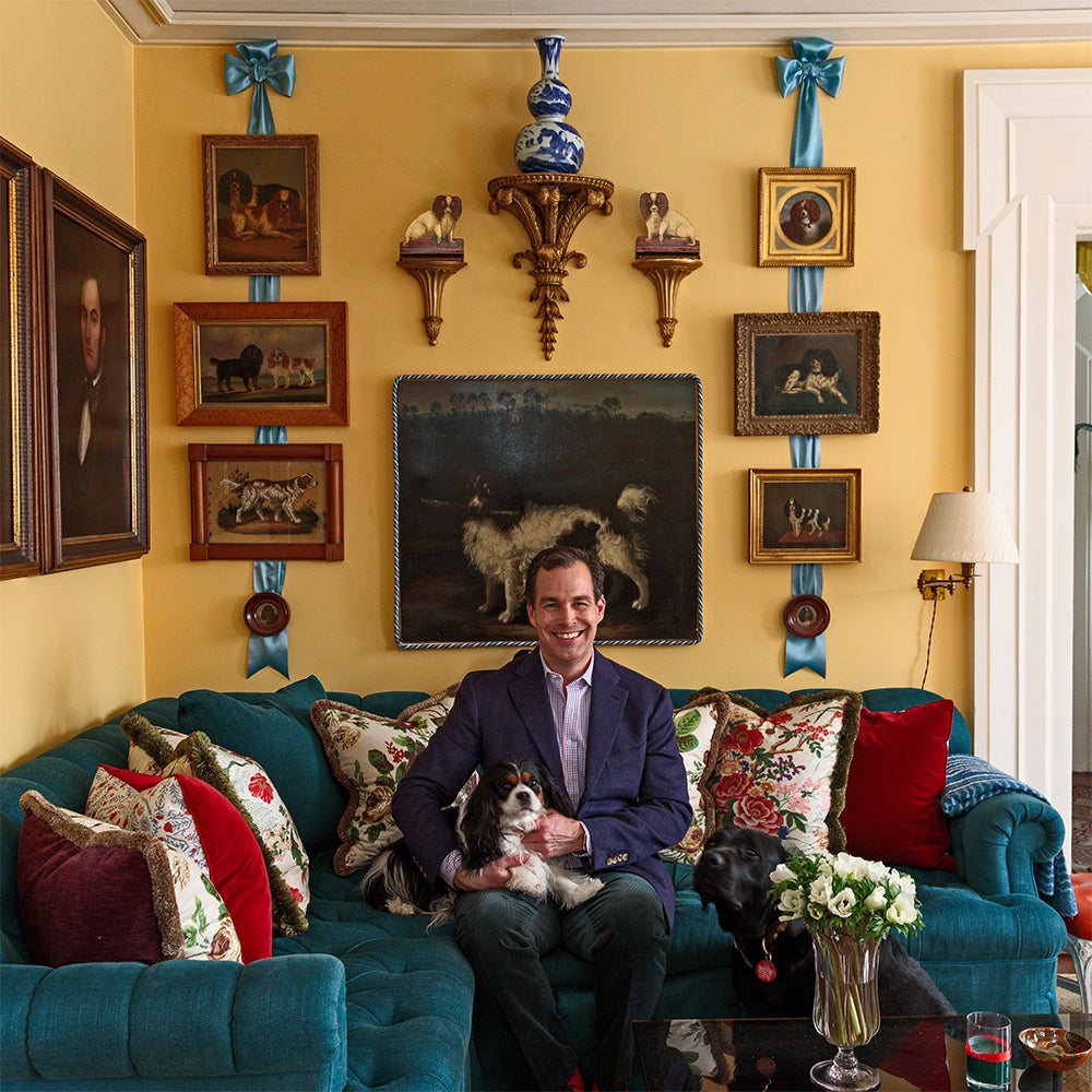 In Christopher Spitzmiller’s New York Homes, His Love of Dogs Is on Full Display