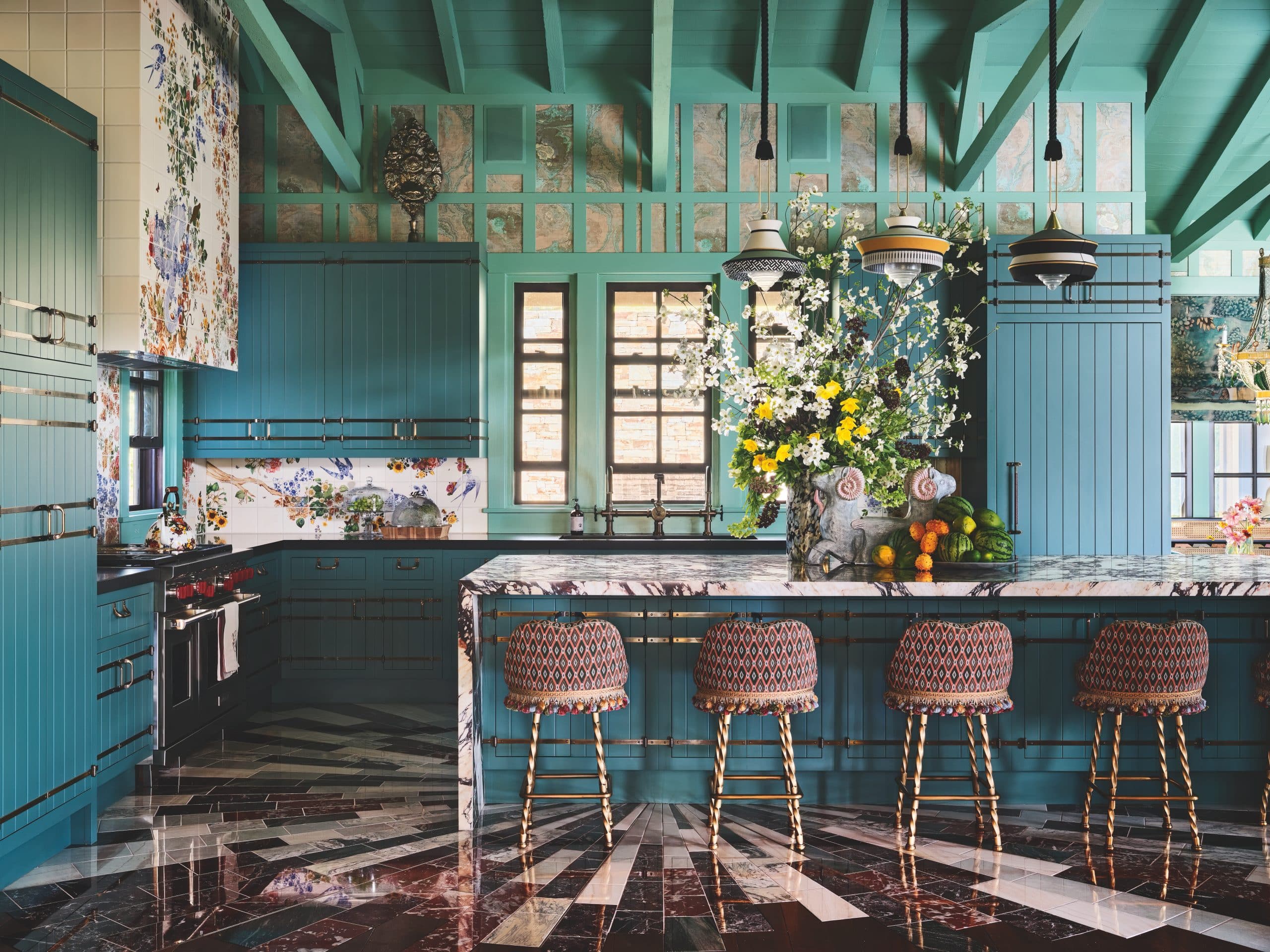 Cuisine californienne décorée par Ken Fulk