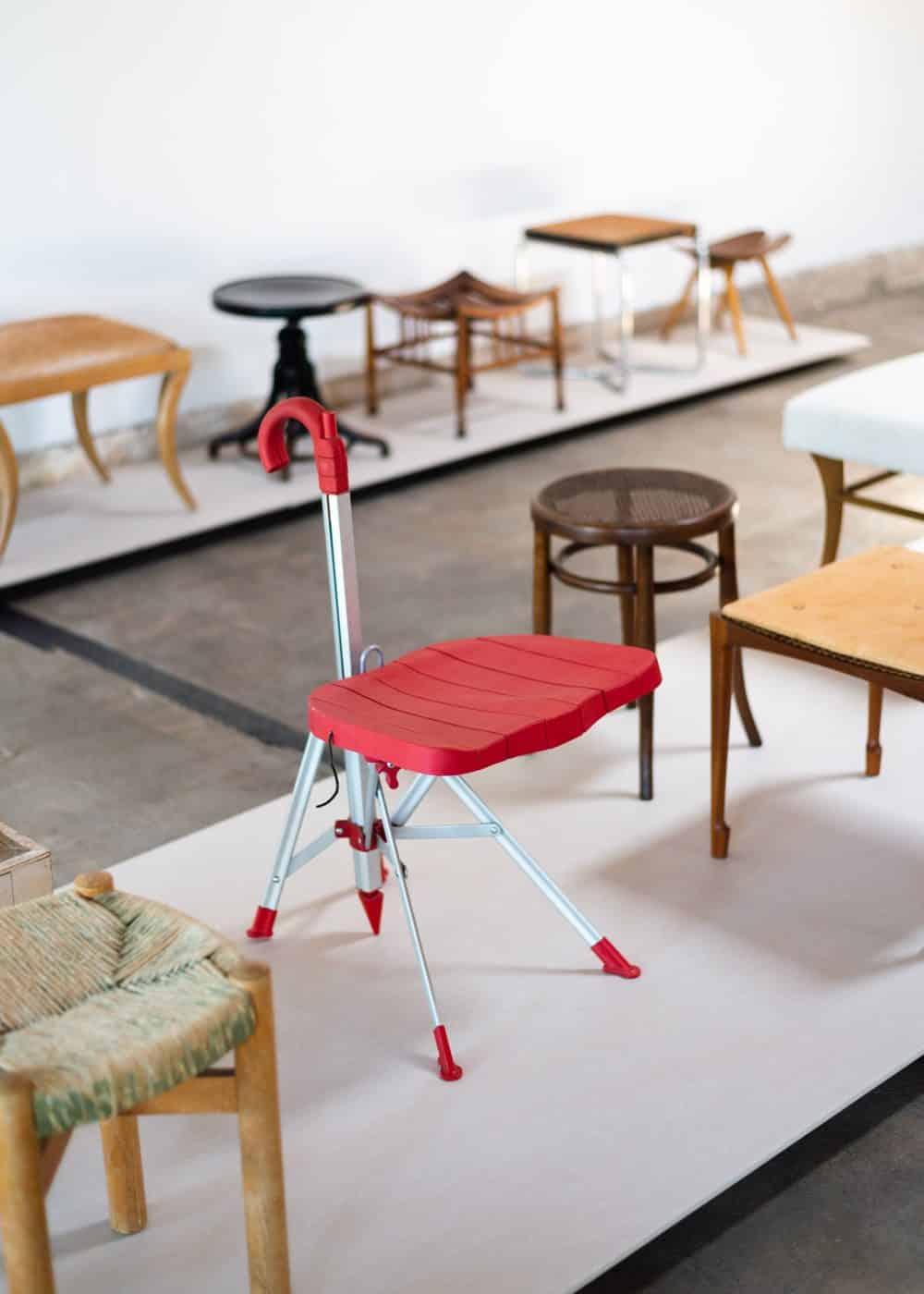 Chaise pliante Parapluie de Gaetano Pesce