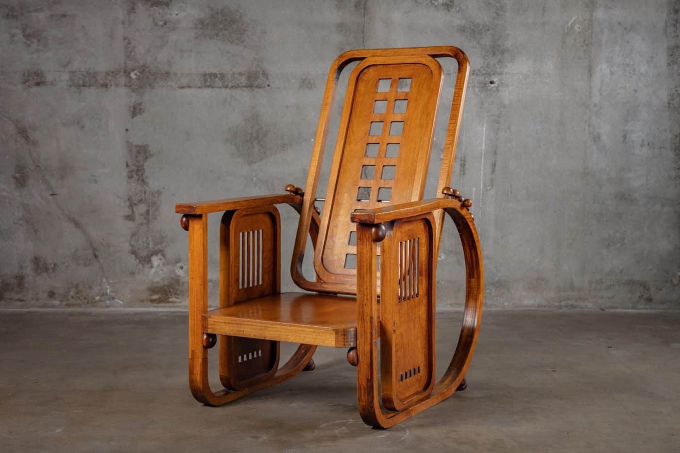 Fauteuil Sitzmaschine de Josef Hoffmann