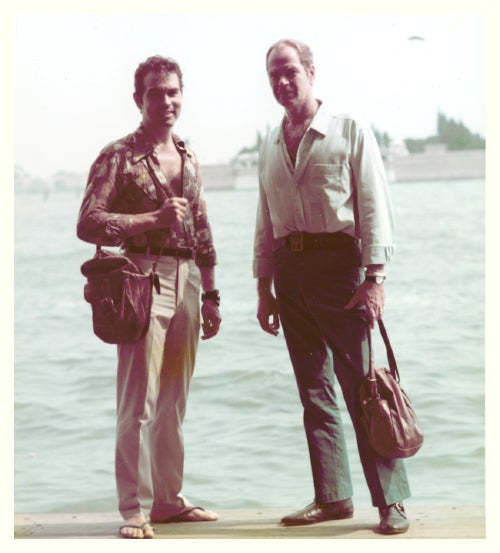 Charles Leslie und Fritz Lohman (auf diesem Foto um 1970) sind die Gründer des Leslie-Lohman Museum of Art